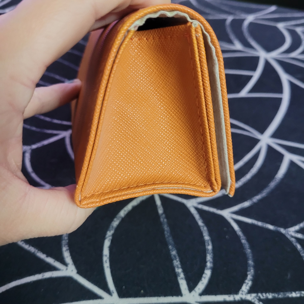 Tory Burch Orange Women's Eye Glass Case - Picture 2 of 6